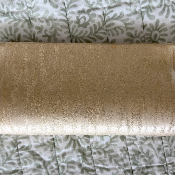 Vintage 1950s–60s Gold Shimmer Clutch – Retro Evening Purse - Picture 1 of 8